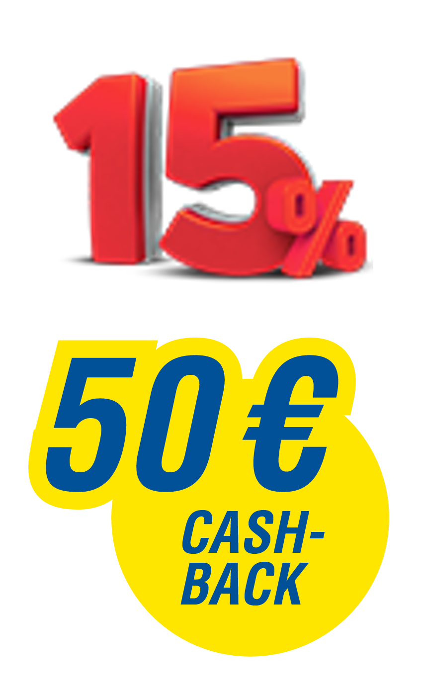 15 % Pfingsten Aktion Premio - Mit OTP +50€